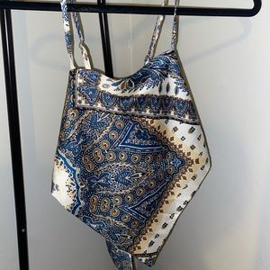 Bandana Tie Top